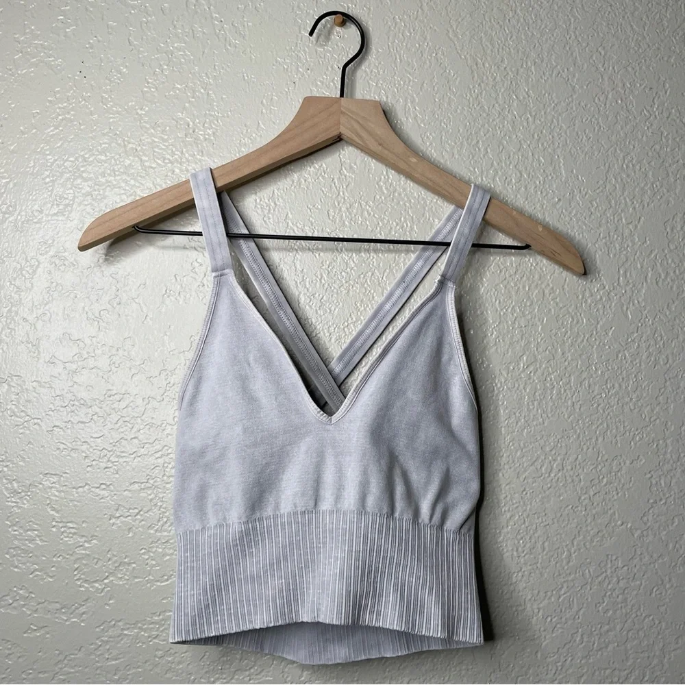 FP Movement Free People Good Karma Crop Top Tank Sports Bra Workout - Picture 3 of 8